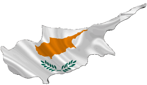 Map Cyprus Europe Flags 