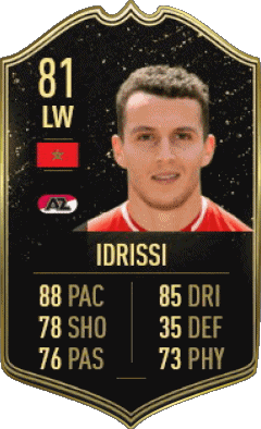 Oussama Idrissi Morocco F I F A - Card Players Video Games Multi Media 