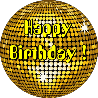 013 Transparenter Hintergrund Abstract - Geometric Happy Birthday Englisch Nachrichten 