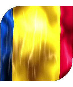 Square Romania Europe Flags 