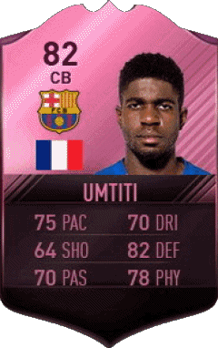 Samuel Umtiti France F I F A - Joueurs Cartes Jeux Vidéo Multi Média 
