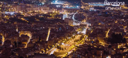 Espagne - Barcelone Lieux -  TimeLapse Humour - Fun 