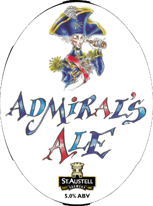 Admiral's ale-Admiral's ale St Austell UK Beers Drinks 