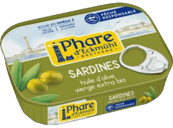 Phare d'Eckmühl Conserve Cibo 