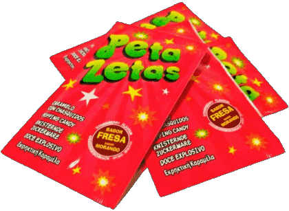 Peta Zetas Caramelos Comida 