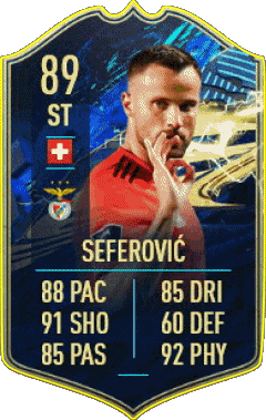 Haris Seferovic Switzerland F I F A - Card Players Video Games Multi Media 