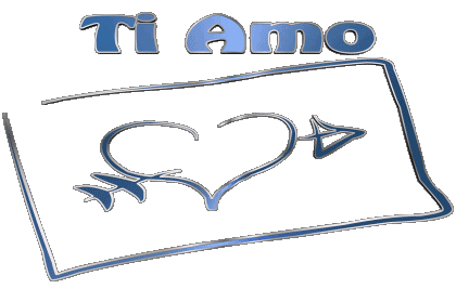 Coeur Ti Amo Italien Messages 