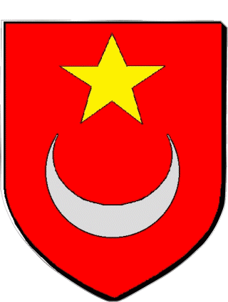 Blason-Blason LESCAR 64 Départements - Villes France Drapeaux 