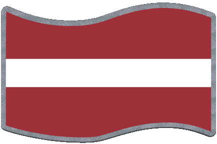 Rechteck Lettland Europa Fahnen 
