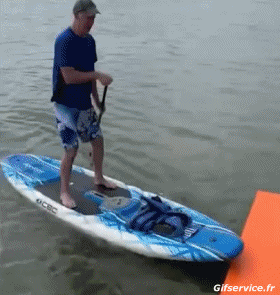 Gamelle - Fail Paddle Sports Humour - Fun 