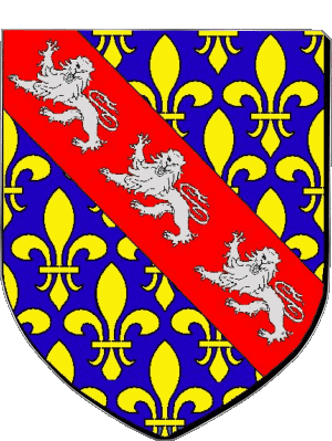 Blasone-Blasone Creuse 23 Dipartimenti - Città Francia Bandiere 