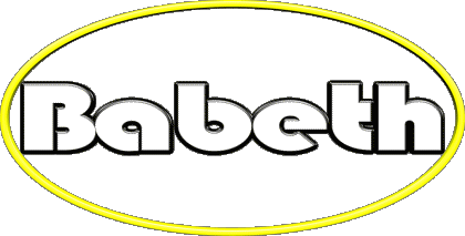 Babeth B WEIBLICH - Frankreich Vorname 