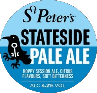 Stateside pale ale-Stateside pale ale St  Peter's Brewery UK Bier Getränke 