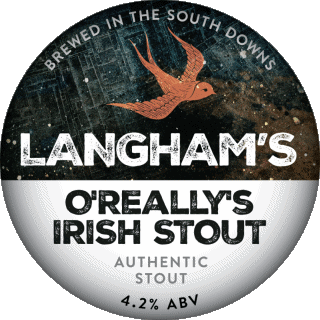 O'Really's irish stout-O'Really's irish stout Langham Brewery Royaume Uni Bières Boissons 