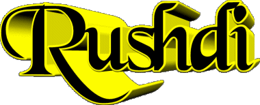 Rushdi R MANN - Maghreb Muslim Vorname 