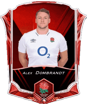 Alex Dombrandt Equipe 2022 Angleterre Rugby - Joueurs Sports 