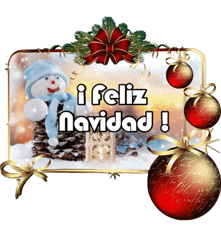 Serie 12 Feliz Navidad Spagnolo Messagi 