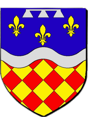 Blason-Blason Charente 16 Départements - Villes France Drapeaux 