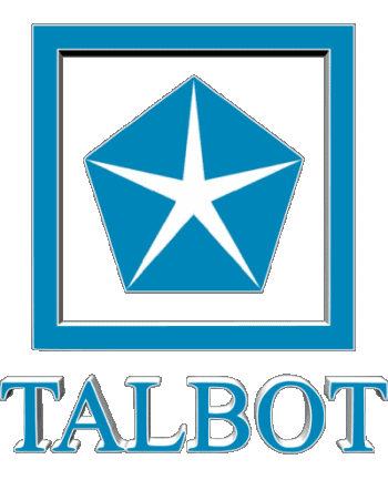 1962 - 1977-1962 - 1977 Logo Talbot Autos - Alt Transport 