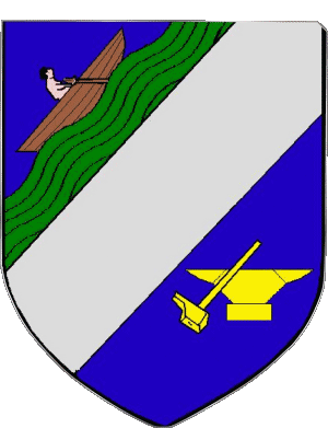 NOUZONVILLE 08 Departamentos - Ciudades Francia Banderas 