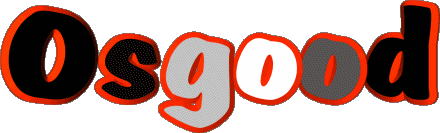 Osgood O MASCULINO - UK - USA - IRL - AUS - NZ Nombre 