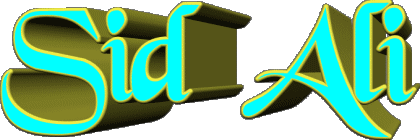 Sid Ali S MANN - Maghreb Muslim Vorname 