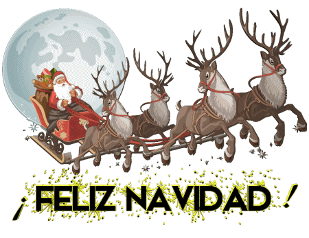 Serie 18 Feliz Navidad Espagnol Messages 