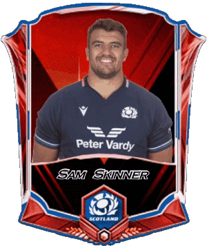 Sam Skinner Equipe 2025 Ecosse Rugby - Joueurs Sports 