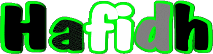Hafidh H MASCULIN - Maghreb Musulman Prénoms 