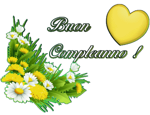 010 Transparent Background Floreale Buon Compleanno Italian Messages 