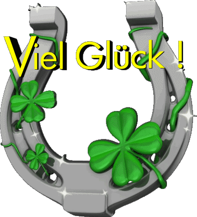 04 Fond Transparent Viel Glück Allemand Messages 