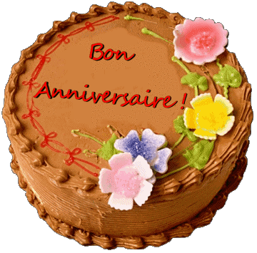 005 Gateaux Bon Anniversaire Francés Mensajes 