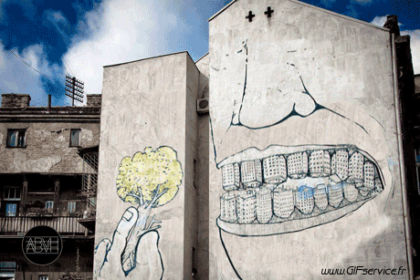 Series 01 Street Art Graffiti Humor -  Fun 