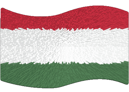 Rectangle Hungary Europe Flags 