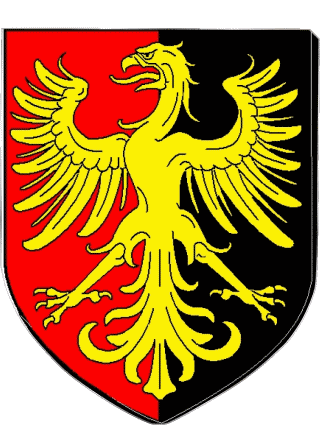 Blason-Blason OBERNAI 67 Départements - Villes France Drapeaux 