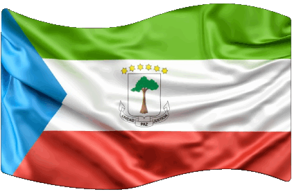 Rectangle Equatorial Guinea Africa Flags 