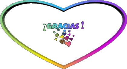 Coeur Gracias Espagnol Messages 