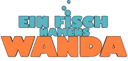 Logotipo Alemán Un Pez Llamado Wanda Películas Internacional Multimedia 