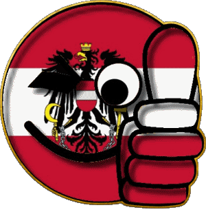 Smiley - OK Austria Europa Banderas 