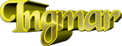 Ingmar I MASCULINE -  UK - USA - IRL - AUS - NZ First Names 