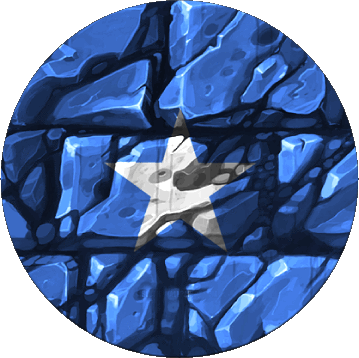 Rond Somalia Africa Flags 