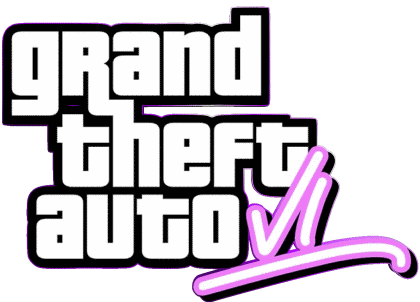 GTA 6 Logo Grand Theft Auto Videogiochi Multimedia 