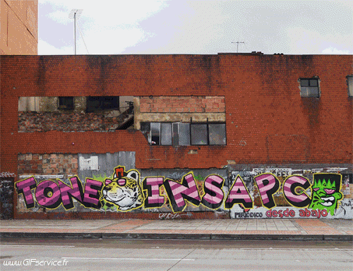 Series 02 Street Art Graffiti Humor -  Fun 