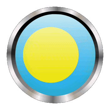 Rond - Anneaux Palaos Océanie Drapeaux 