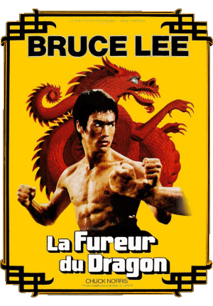 La Fureur du Dragon Logo Bruce Lee Cinéma International Multi Média 