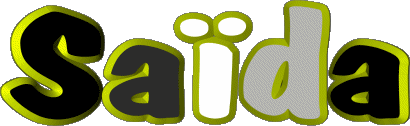 Saïda S FEMMINILE - Maghreb Musulmano Nome 