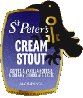 Cream Stout-Cream Stout St  Peter's Brewery UK Cervezas Bebidas 