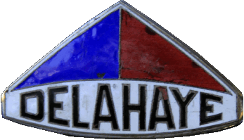 Logo Delahaye Coches - Viejo Transporte 
