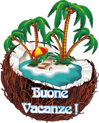 23 Fondo transparente Buone Vacanze Italiano Mensajes 