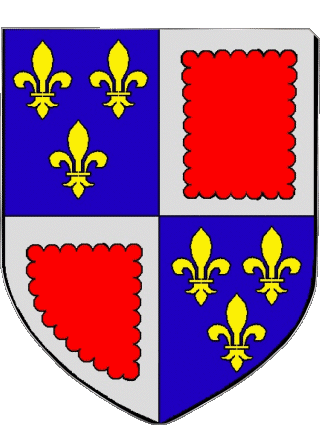 Wappen-Wappen ORVAL 18 Abteilungen - Städte Frankreich Fahnen 